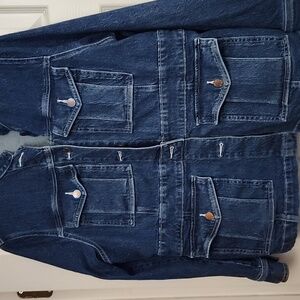 Lane Bryant Classic Blue Denim Jacket